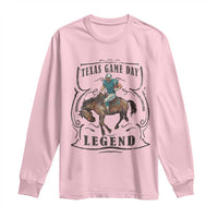 Texas Game Day Legend Long Sleeve Shirt Funny Football Cowboy - Wonder Print Shop