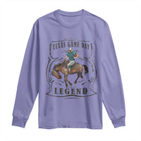 Texas Game Day Legend Long Sleeve Shirt Funny Football Cowboy - Wonder Print Shop