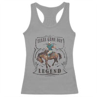 Texas Game Day Legend Racerback Tank Top Funny Football Cowboy - Wonder Print Shop