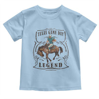 Texas Game Day Legend Toddler T Shirt Funny Football Cowboy - Wonder Print Shop