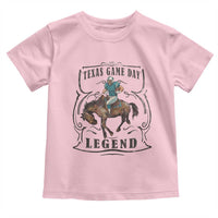 Texas Game Day Legend Toddler T Shirt Funny Football Cowboy - Wonder Print Shop