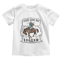 Texas Game Day Legend Toddler T Shirt Funny Football Cowboy - Wonder Print Shop