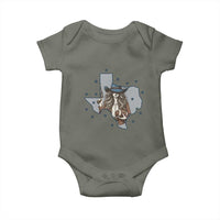 Funny Texas Cowgirl Baby Onesie Football Lover Gift - Wonder Print Shop