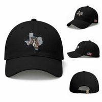 Funny TX Cowgirl Baseball Cap Football Lover Gift