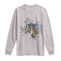 Funny Texas Cowgirl Long Sleeve Shirt Football Lover Gift - Wonder Print Shop