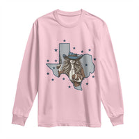 Funny Texas Cowgirl Long Sleeve Shirt Football Lover Gift - Wonder Print Shop