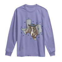 Funny Texas Cowgirl Long Sleeve Shirt Football Lover Gift - Wonder Print Shop