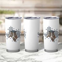 Funny Texas Cowgirl Tumbler Cup Football Lover Gift - Wonder Print Shop