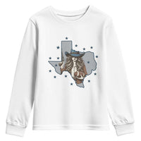 Funny Texas Cowgirl Youth Sweatshirt Football Lover Gift - Wonder Print Shop