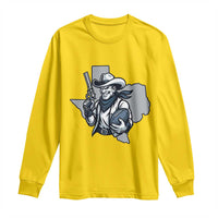 Funny Texas Cowboy Long Sleeve Shirt Football Lover Gift - Wonder Print Shop