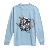 Funny Texas Cowboy Long Sleeve Shirt Football Lover Gift - Wonder Print Shop