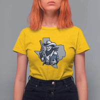 Funny Texas Cowboy T Shirt For Women Football Lover Gift - Wonder Print Shop