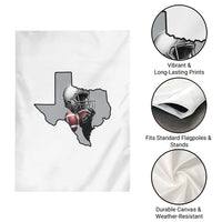 Texas Football Life Garden Flag Western Sports Fan Gift - Wonder Print Shop