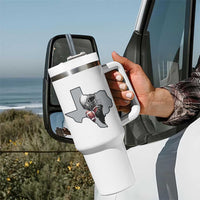 Texas Football Life Tumbler With Handle Western Sports Fan Gift - Wonder Print Shop