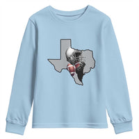 Texas Football Life Youth Sweatshirt Western Sports Fan Gift - Wonder Print Shop