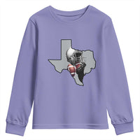 Texas Football Life Youth Sweatshirt Western Sports Fan Gift - Wonder Print Shop