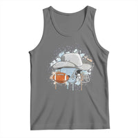 Cowboy Football Helmet Tank Top Game Day Spirit Gift - Wonder Print Shop