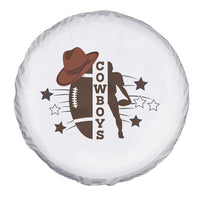 Cowboy Football Pride Spare Tire Cover Western Style Gift - Wonder Print Shop