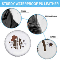 Cowboy Football Pride Spare Tire Cover Western Style Gift - Wonder Print Shop