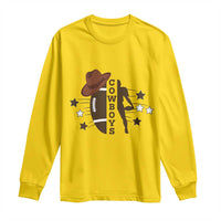 Cowboy Football Pride Long Sleeve Shirt Western Style Gift - Wonder Print Shop