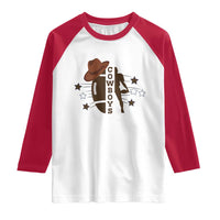 Cowboy Football Pride Raglan Shirt Western Style Gift - Wonder Print Shop