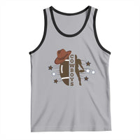 Cowboy Football Pride Tank Top Western Style Gift - Wonder Print Shop