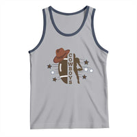 Cowboy Football Pride Tank Top Western Style Gift - Wonder Print Shop