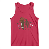 Cowboy Football Pride Tank Top Western Style Gift - Wonder Print Shop
