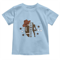 Cowboy Football Pride Toddler T Shirt Western Style Gift - Wonder Print Shop