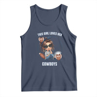 This Girl Loves Her Cowboys Tank Top Game Day Gift For Fans - Wonder Print Shop