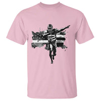 Patriotic Football Dab T Shirt American Flag Sports Fan Gift - Wonder Print Shop