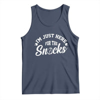 Funny Football Lover Tank Top Im Just Here For The Snacks - Wonder Print Shop