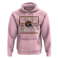 Im Just Here For The Snacks Hoodie Football Fan Gift - Wonder Print Shop
