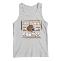 Im Just Here For The Snacks Tank Top Football Fan Gift - Wonder Print Shop
