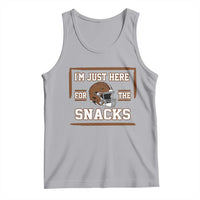 Im Just Here For The Snacks Tank Top Football Fan Gift - Wonder Print Shop
