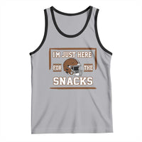 Im Just Here For The Snacks Tank Top Football Fan Gift - Wonder Print Shop