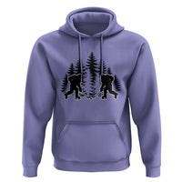 Funny Bigfoot Playing Ice Hockey Hoodie Cryptid Lover Gift - Wonder Print Shop