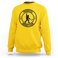 Legendary Sasquatch Hockey Club Sweatshirt Funny Ice Hockey Gift - Wonder Print Shop