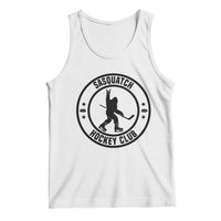 Legendary Sasquatch Hockey Club Tank Top Funny Ice Hockey Gift - Wonder Print Shop