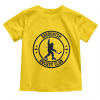 Legendary Sasquatch Hockey Club Toddler T Shirt Funny Ice Hockey Gift - Wonder Print Shop
