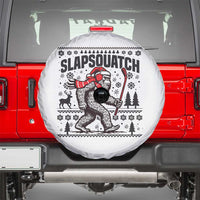 Slapsquatch Hockey Player Spare Tire Cover Funny Bigfoot Ugly Christmas Gift - Wonder Print Shop