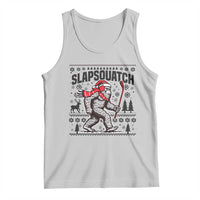 Slapsquatch Hockey Player Tank Top Funny Bigfoot Ugly Christmas Gift - Wonder Print Shop