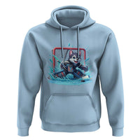 Siberian Husky Ice Hockey Player Hoodie Funny Goalie Gift - Wonder Print Shop