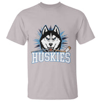 Cool Siberian Husky Ice Hockey T Shirt Gift For Dog Lovers - Wonder Print Shop