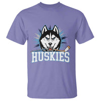 Cool Siberian Husky Ice Hockey T Shirt Gift For Dog Lovers - Wonder Print Shop