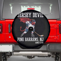 Pine Barrens New Jersey Devil Spare Tire Cover Gothic Horror Ice Hockey Gift - Wonder Print Shop
