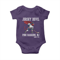 Pine Barrens New Jersey Devil Baby Onesie Gothic Horror Ice Hockey Gift - Wonder Print Shop