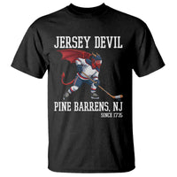 Pine Barrens New Jersey Devil T Shirt Gothic Horror Ice Hockey Gift - Wonder Print Shop