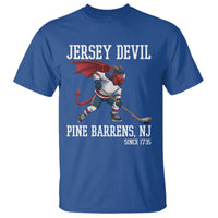 Pine Barrens New Jersey Devil T Shirt Gothic Horror Ice Hockey Gift - Wonder Print Shop