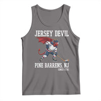 Pine Barrens New Jersey Devil Tank Top Gothic Horror Ice Hockey Gift - Wonder Print Shop
